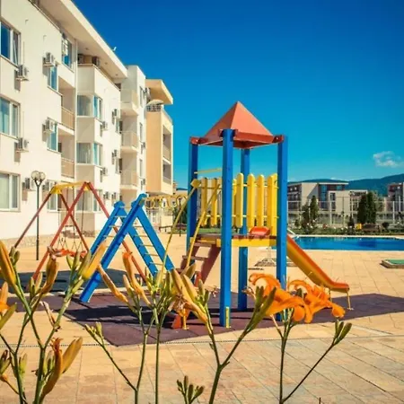 Apartment In A Resort With 6 Pools, Top Floor, Stunning Sunset View * Sunny Beach